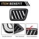 thumbnail image 4 of Moldura de la cubierta de la salida de aire del lado del tablero para Chevrolet Colorado y GMC Canyon 2023-2024, 4 of 6