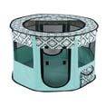 thumbnail image 1 of Parque para Mascotas Portátil, Plegable para Perros Pequeños, Gatos, Bolígrafo para Juegos, Tiendas de Campaña, Perrera para Perros, Casa, Patio - Sunnimix Perros Gatos Play Pen, 1 of 8