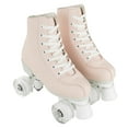 thumbnail image 6 of JOJOLAM Roller Skate, Adult Teen Classic High Top Roller Skates with Light up Wheels, Light Pink(Women's 8), 6 of 9