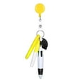 thumbnail image 1 of Ensemble de Stylos pour Infirmière Stylos pour Infirmière pour Badge Incluent Pointe Surligneur Marqueur Permanent Stylo Stylo à Bille Rétractable pour le Travail d'Infirmière Jaune, 1 of 6