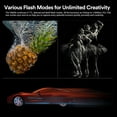 thumbnail image 6 of Godox V860III-O 76Ws Camera Flash for Olympus Panasonic Camera 480 Full-Power Flashes 10 Levels LED Modeling Lamp, 6 of 9