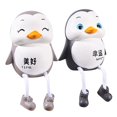 thumbnail image 1 of Coofit 2PCS Resin Ornament Creative Lovely Long Leg Tabletop Ornament Desk Decoration, 1 of 5