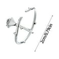 thumbnail image 3 of mtvxesu Rings Female Personality Retro Small Flower Open Ring Rose Thorn Sale, 3 of 9