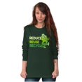 thumbnail image 3 of Reduce Reuse Recycle Woodsy Owl Long Sleeve TShirt Men Women Brisco Brands 3X, 3 of 6