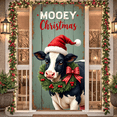 thumbnail image 1 of Decorative Design Christmas Banner with Red Car and Golden Retrievers for Holiday Celebration Winter Festive Event, 1 of 5