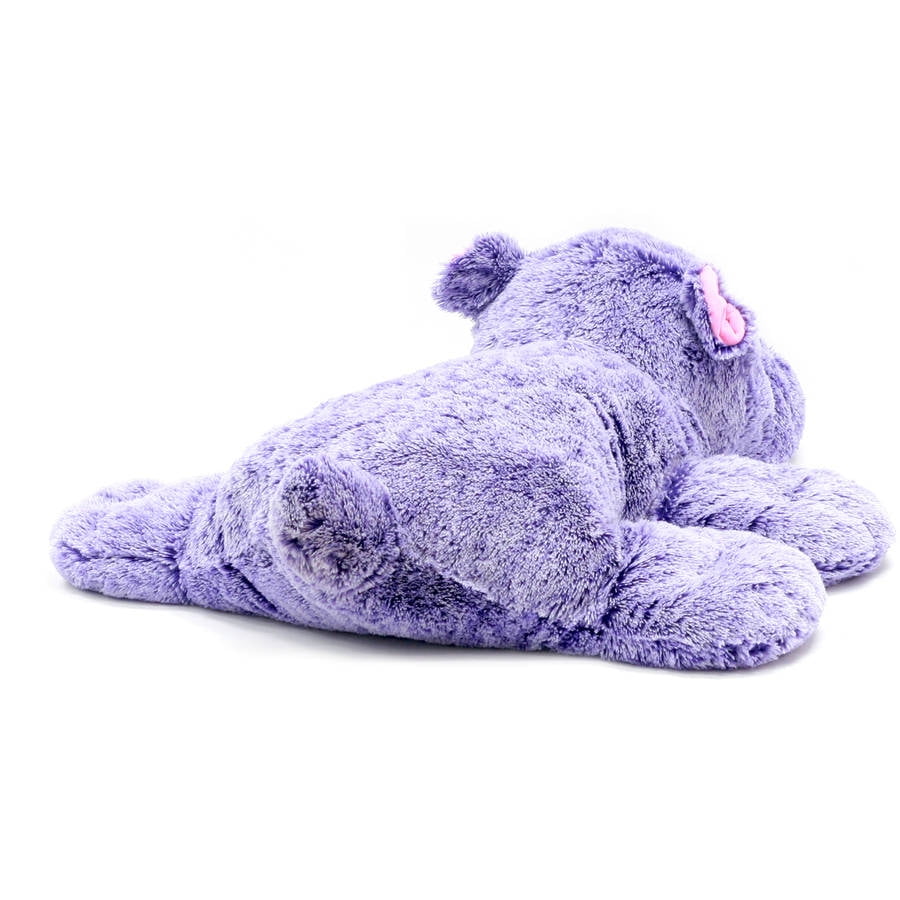 purple hippo stuffed animal