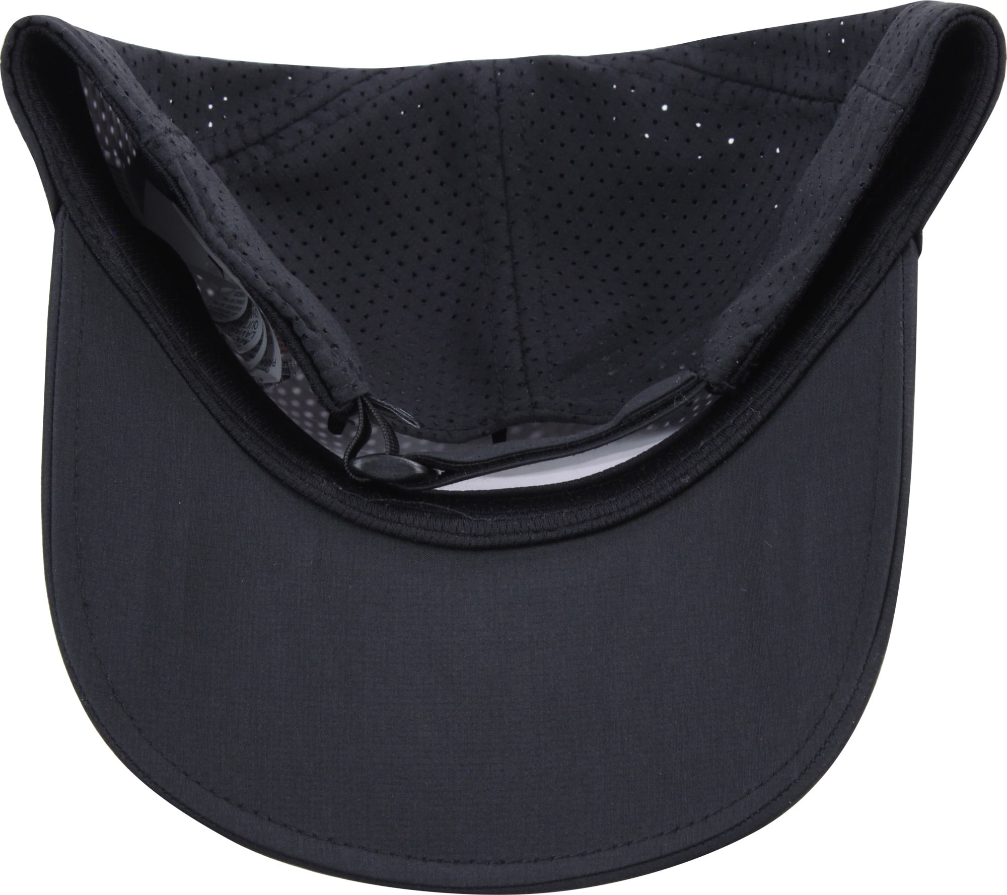 Strapback Black Stashin Hat Tech - Mens Adjustable Quiksilver