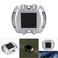 thumbnail image 1 of Driveway Pathway Light,6 LED Solar Power Outdoor Water Proof Step Lamp, Viewing Distance Over 1000 Meters with 3 Way Road Lamp for Outdoor Step Lamp, 1 of 7
