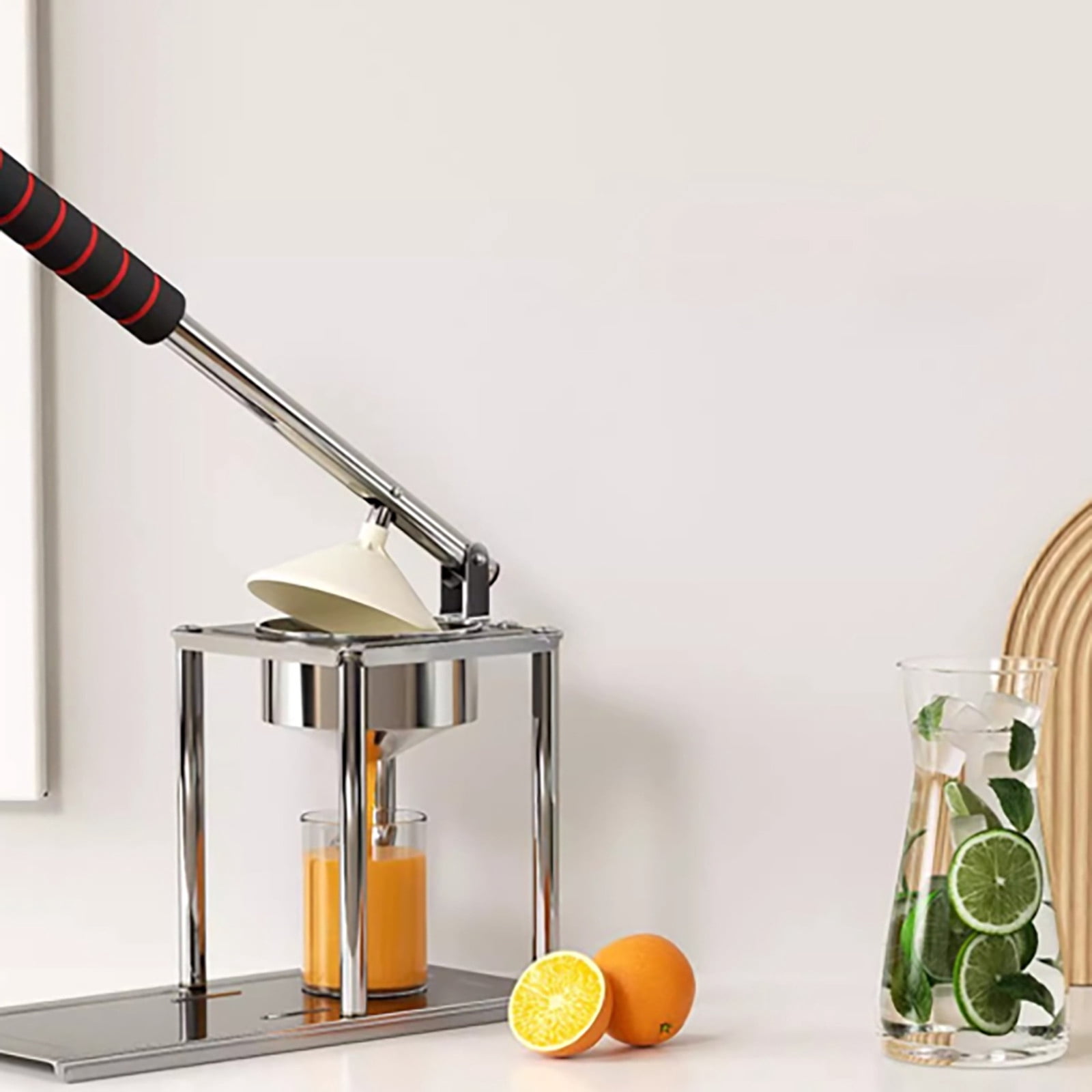 Manual Juicer Machine Heavy Duty Stainless Steel Fruit for Home Kitchen Commercial Use