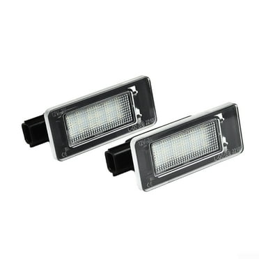2pcs LED License Plate Lamp for Nissan Altima 2019-up 6th for Nissan Sentra 2020-up Clear IP67