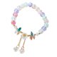 thumbnail image 1 of Pulsera de cristal de la flor de los cabritos con la joyería fina ajustable de cristal para las muchachas, 1 of 6