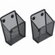 thumbnail image 2 of 2-pack magnetic pen holder, mesh storage basket with extra strong magnet, 2 of 5