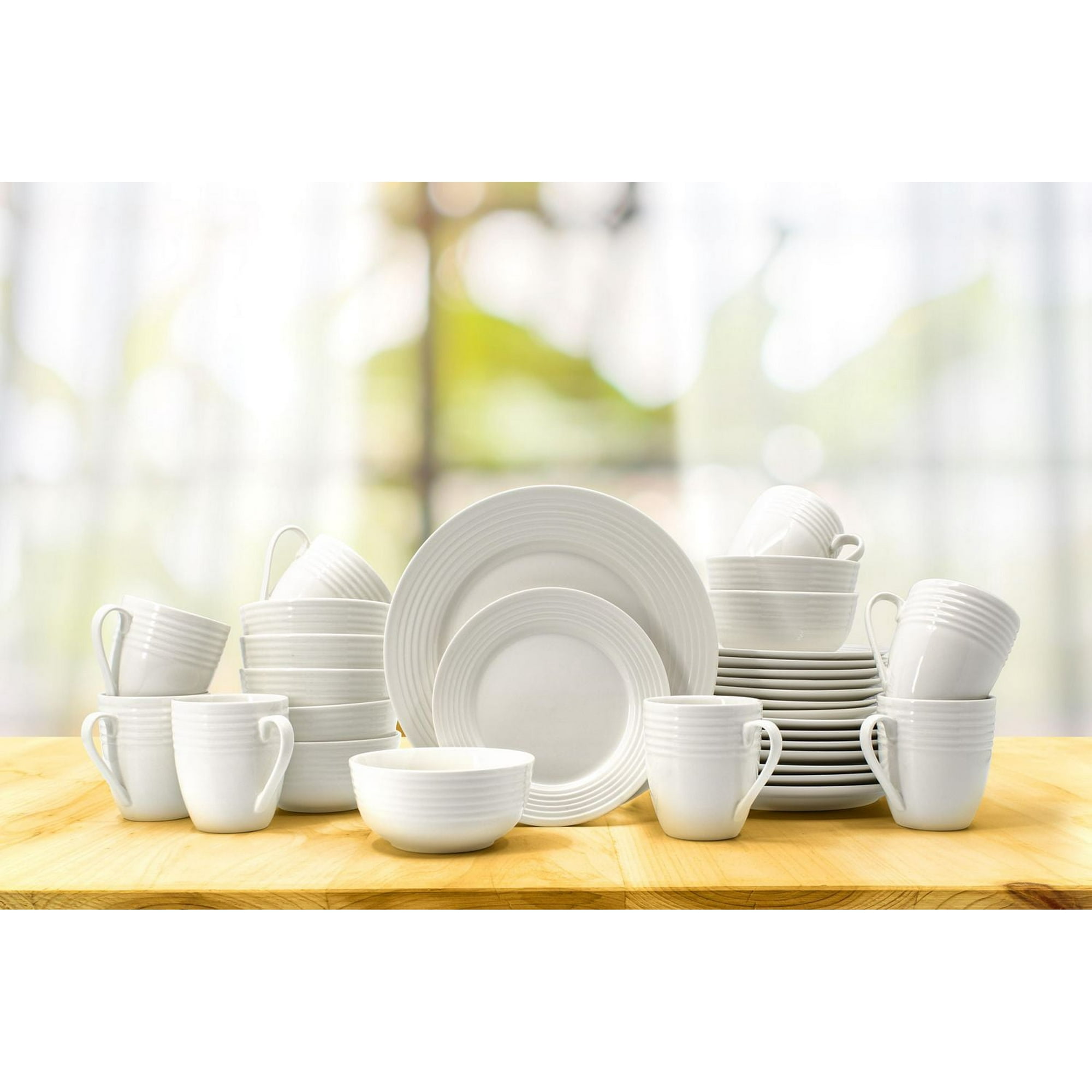 Hometrends 32 piece Amelia Dinnerware, 32 pc Dinnerware Set