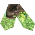 thumbnail image 2 of SKYSONIC Rectangle Saint Patrick Day Puppy On Green Printed Table Runner 13x90in for Wedding Birthday Holiday, 2 of 5