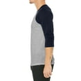 thumbnail image 2 of Hat and Beyond Men's Baseball Raglan 3/4 Sleeve Plain Jersey Team Uniform Athletic T-Shirts, 2 of 7