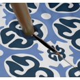 thumbnail image 3 of Vargottam Indoor/OutdoorTablecloth58x120 Inch Rectangle Tablecloth with Umbrella Hole and Zip- Waterproof PatioTableCloths- TableCovers for Backyard RectangularTable- Blue, 3 of 5