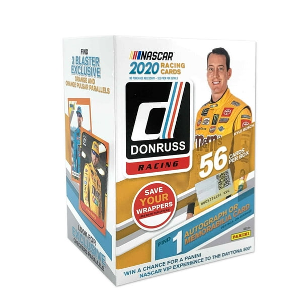 2020 Panini Donruss Racing Nascar Racing Cards Blaster Box 7 Packs Per Box 8 Cards Per Pack Walmart Com