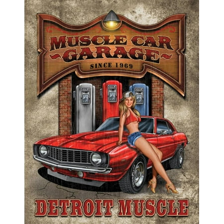 Muscle Car Signs - Legends Detroit Muscle Car