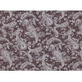 thumbnail image 2 of Zelouf Woven Burnout Print  , Sewing, DIY, Crafts Fabric by the Yard, 212 Brown/wht, 10 Yard, 2 of 2