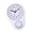White, variant on CEORPER 9Inch Quiet Quartzs Wall Clock 60 Minutes Visual Kitchen Countdown Timer Gift
