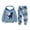 b-Light Blue, variant on Boys Jogger Set Long Sleeve Dinosaur Print Hoodie and Sweatpants Set Warm Fall Winter Clothes Outfits for Boys Size 5-14 Years