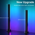 thumbnail image 2 of RGB Light Bar, 17" LED Light Bar 360 Degree Emitting, 16 Million colors, APP Control USB Powered, Color Changing TV Backlight, Ambient Lighting for Desk, PC, Gaming, Party, 2 Pack, 2 of 9