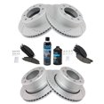 thumbnail image 2 of TRQ Front Rear Performance & Brake Rotor & Ceramic Pad Kit w/Chemicals BKA15396 Fits select: 2009-2010 DODGE RAM 2500, 2009-2010 DODGE RAM 3500, 2 of 6