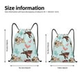 thumbnail image 2 of Lukts Cute Pug Dogs Pattern Drawstring Backpack Bag Sport Gym Sackpack,String Backpack Sport Bag Sack,Cinch Tote Gym Backpack-Medium, 2 of 6