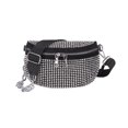 thumbnail image 1 of Bolso De Pecho Con Diamantes De Imitación Riñonera Brillante Para Teléfono Móvil Para Mujer Para Fiesta De Niñas Al Aire Libre (Plata) Tmvgtek Para Estrenar, 1 of 9