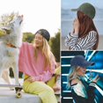 thumbnail image 5 of Miaocao 3 Pack Washed Plain Vintage Baseball Cap Cotton Adjustable Twill Bulk Low Profile Classic Dad Hat for Men/Women, 5 of 7