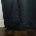 thumbnail image 6 of Sun Zero Nolan Energy Efficient Blackout Grommet Single Curtain Panel, 54" X 63", Navy, 6 of 9