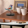 thumbnail image 6 of Colorful Wooden Bird Decorations for Home - Elegant Garden & Indoor Hanging Pendants, Flower Pot Balcony Decor, Easy to Install Bird Group Ornaments, Unique Textured Wooden Wall Art Decorations, 6 of 7