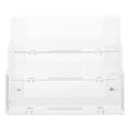 thumbnail image 3 of GOOHOCHY Caja de almacenamiento para tarjetas de presentación, soporte para tarjetas de mesa, organizador de tarjetas transparente, contenedor transparente para tarjetas., 3 of 7