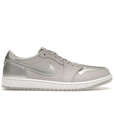 Jordan Men's 1 Low OG Metallic Silver, from StockX