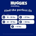 thumbnail image 5 of Huggies Overnites Size 4 Overnight Diapers (22-37 lbs), 52 Ct, 5 of 8