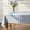 Blue and White, variant on Waterproof Gingham Tablecloth, Checkered Fabric Table Cover for Kitchen Dining, Black & White Plaid Table Cloth, Rectangle Table Cloth for Indoor Outdoor Use, W60 x L84 in