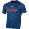 thumbnail image 2 of Men's Russell Navy Gonzaga Bulldogs Synthetic Impact Team T-Shirt, 2 of 3