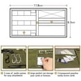 thumbnail image 2 of Sirius Survival Sun Visor Organizer - Adjustable Visor Organizer for Your Car, Sun Visor Pocket & Storage Holder Perfect for Cars and SUVs - 6” x 11.75”, Olive Drab, 2 of 5