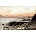 thumbnail image 1 of 24"x36" Gallery Poster, Gustave Courbet Sunset, Vevey, Switzerland, 1 of 1
