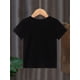 thumbnail image 3 of Boys' Summer Dinosaur Alphabet Tee - Cute & Casual Short Sleeve T-Shirt with Letter Prints, Cotton, 3 of 6