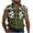 Green, variant on VBTAPA Men's Sleeveless Beach Shirts Trendy Summer Button Down Tank Tops Camouflage Casual Tank Shirt with Pockets Black XXL