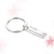 thumbnail image 1 of WASHWEPE Llaveros Para De Metal Plateado Con Creativo Ideal Para Decorar Llaves Y Regalos, 1 of 8