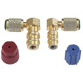 thumbnail image 1 of R12 to R134a AC Fitting Adapter - High/Low Port Retrofit Conversion Kit with Quick Coupler Valve, 1 of 5