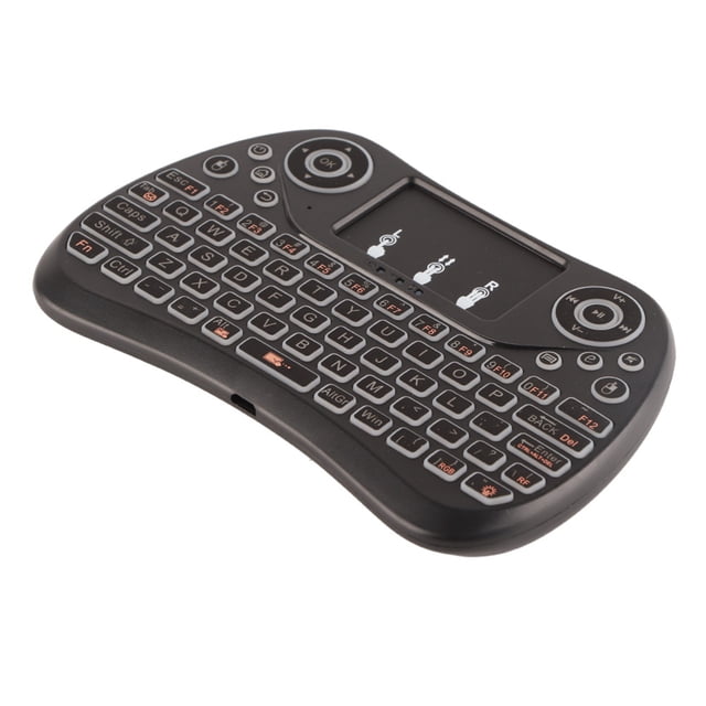 Teclado inalámbrico, teclado inalámbrico 2.4G, mini teclado inalámbrico, panel táctil, mini teclado, claridad notable