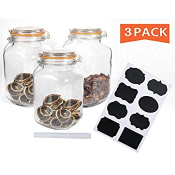 large airtight jars