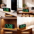 thumbnail image 5 of Sanmadrola Digital Alarm Clock for Bedroom Bedside, Loud Alarm Clock for Heavy Sleepers, Desk Clock for Living Room with Dimmer Light, Temperature, Dual Alarm, Snooze, Large Big Numbers for Seniors, 5 of 9