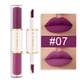 thumbnail image 1 of Fiudx Artículos en oferta con ofertas flash El lápiz labial de doble cabeza Lip Glaze Lock Color Raincoat no se desvanece no se mancha con Glass Mirror Water Gloss Dudu Lip Glaze, 1 of 3