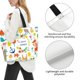 thumbnail image 3 of Disketp Summer Animal Bolsa Tote Estampada para Mujer, Bolso de Hombro y de Mano para Compras y Viajes, 3 of 8