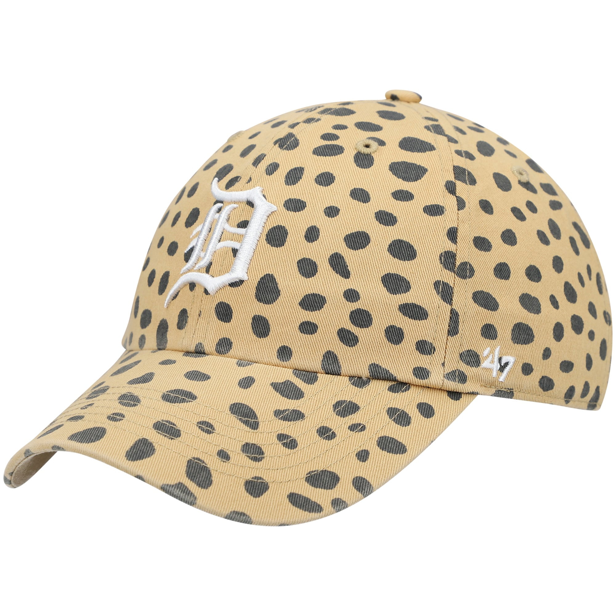 Tan Detroit Tigers Cheetah Clean Up 