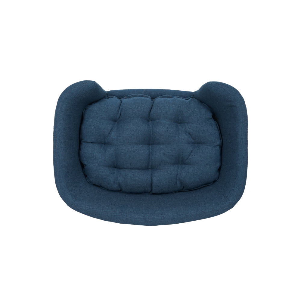 Premium Large Dog Sofa Bed Dog Couches Luxury Leather Dog Couches with Removable Washable Cushion Pet Outdoor Furniture